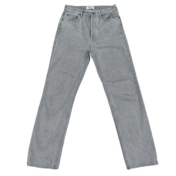 Agolde Denim - AGOLDE 90s Pinch Waist Straight Jeans 26 Gray Organic Cotton